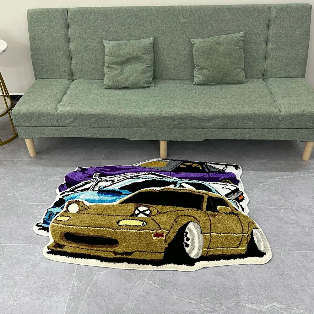 Tapis De Voiture Rétro