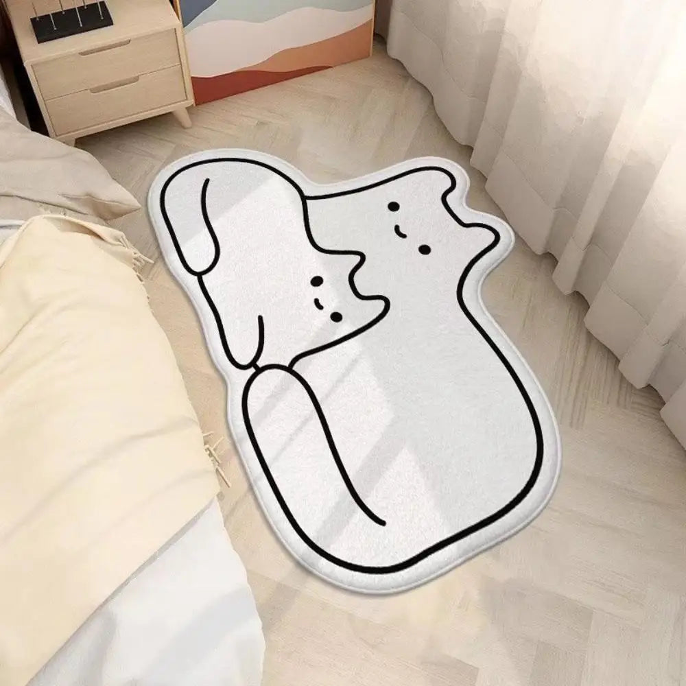 Tapis De Chat Cartoon